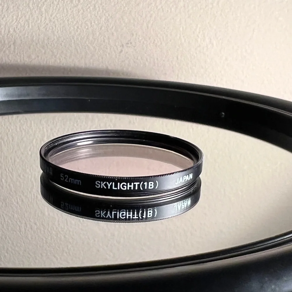Vintage Hoya 52mm Skylight 1B Multi-Coated (HMC) Glass Camera Lens Filter Japan